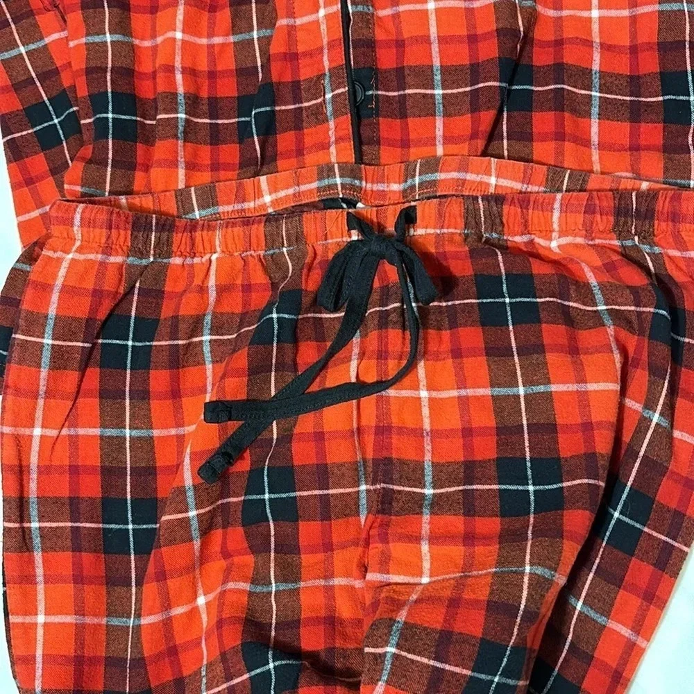 Wondershop Red Plaid Christmas Matching Family Pajama Set size XS